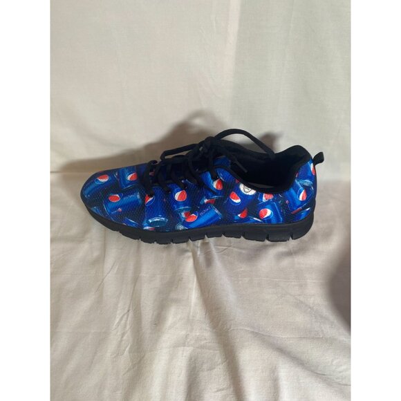 Men's Blue Pepsi Sneaker Size 46EU Men's US 13 - Picture 3 of 7